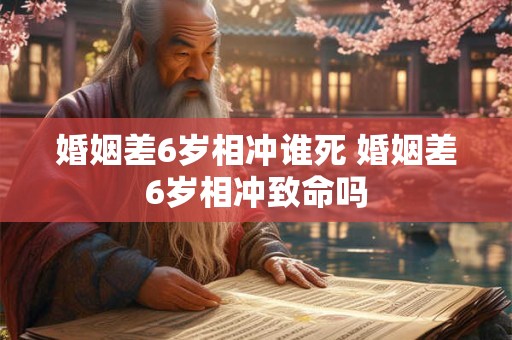 婚姻差6岁相冲谁死 婚姻差6岁相冲致命吗