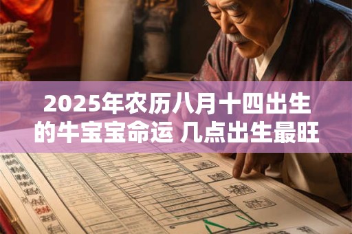 2026年农历八月十四出生的牛宝宝命运 几点出生最旺