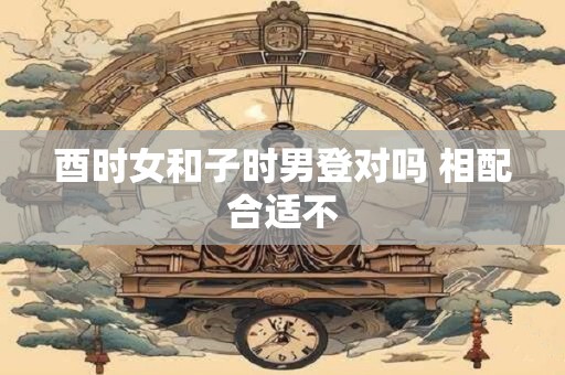 酉时女和子时男登对吗 相配合适不