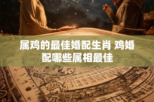属鸡的最佳婚配生肖 鸡婚配哪些属相最佳