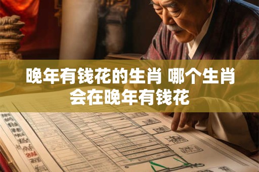 详细阅读:晚年有钱花的生肖 哪个生肖会在晚年有钱花 晚年有钱花的生肖 哪个生肖会在晚年有钱花