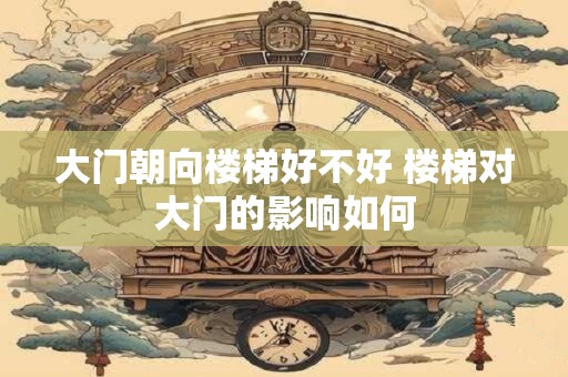 大门朝向楼梯好不好 楼梯对大门的影响如何