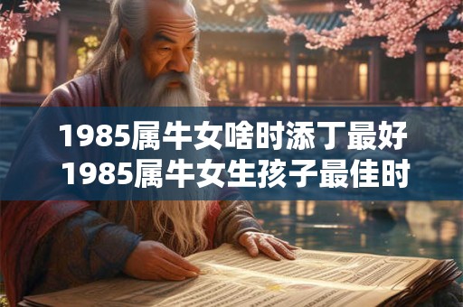 1985属牛女啥时添丁最好 1985属牛女生孩子最佳时机 1985属牛女啥时添丁最好 1985属牛女生孩子最佳时机