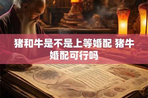 猪和牛是不是上等婚配 猪牛婚配可行吗
