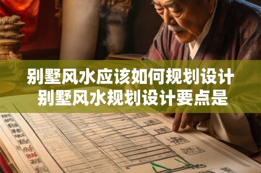 别墅风水应该如何规划设计 别墅风水规划设计要点是什么