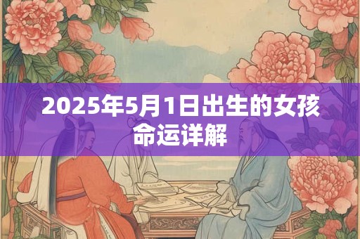 2025年5月1日出生的女孩命运详解