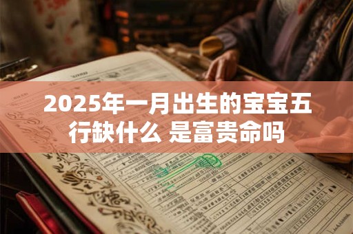2025年一月出生的宝宝五行缺什么 是富贵命吗