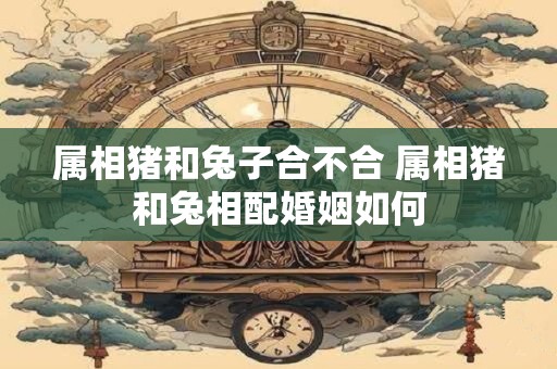 属相猪和兔子合不合 属相猪和兔相配婚姻如何