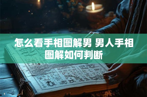 怎么看手相图解男 男人手相图解如何判断