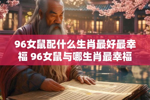 96女鼠配什么生肖最好最幸福 96女鼠与哪生肖最幸福