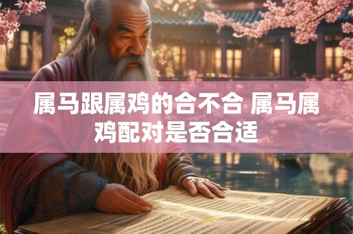 属马跟属鸡的合不合 属马属鸡配对是否合适