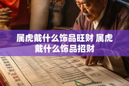 属虎戴什么饰品旺财 属虎戴什么饰品招财