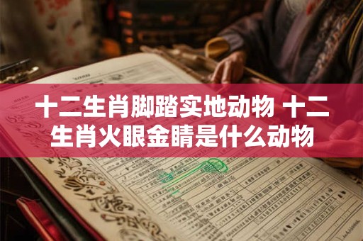 十二生肖脚踏实地动物 十二生肖火眼金睛是什么动物