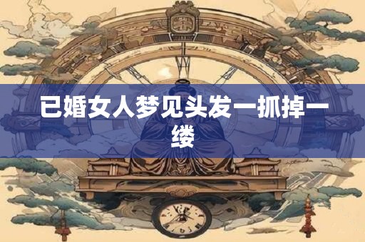 已婚女人梦见头发一抓掉一缕