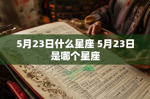 5月23日什么星座 5月23日是哪个星座 5月23日什么星座 5月23日是哪个星座