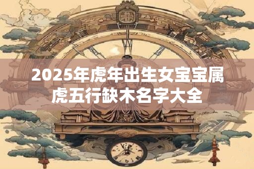 2026年虎年出生女宝宝属虎五行缺木名字大全