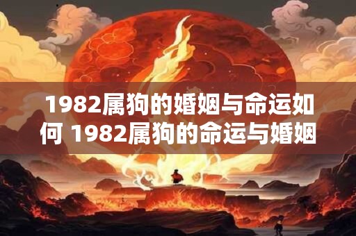 1982属狗的婚姻与命运如何 1982属狗的命运与婚姻