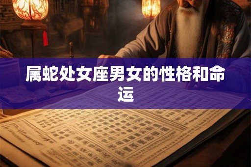 属蛇处女座男女的性格和命运