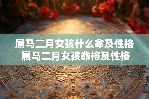 属马二月女孩什么命及性格 属马二月女孩命格及性格如何