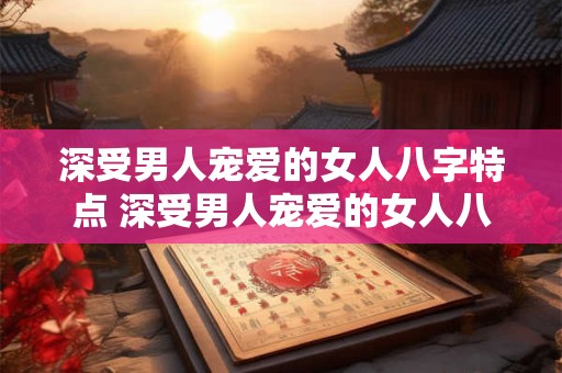 深受男人宠爱的女人八字特点 深受男人宠爱的女人八字有何特点