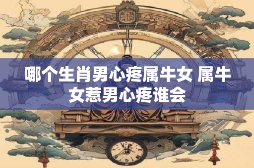 哪个生肖男心疼属牛女 属牛女惹男心疼谁会