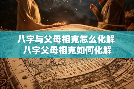 八字与父母相克怎么化解 八字父母相克如何化解