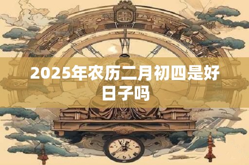2025年农历二月初四是好日子吗