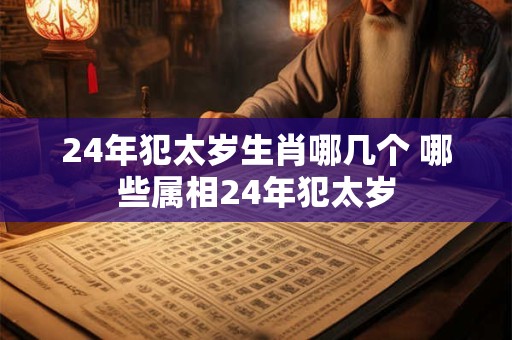 24年犯太岁生肖哪几个 哪些属相24年犯太岁