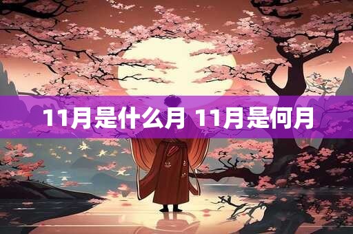 11月是什么月 11月是何月