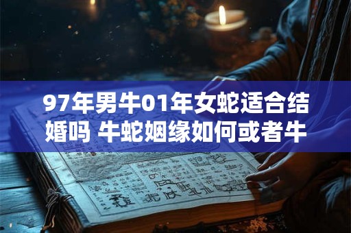 97年男牛01年女蛇适合结婚吗 牛蛇姻缘如何或者牛蛇姻缘好不好