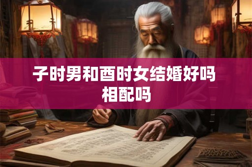 子时男和酉时女结婚好吗 相配吗