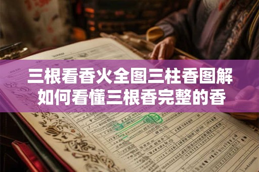 三根看香火全图三柱香图解 如何看懂三根香完整的香火状况
