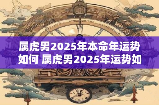 属虎男2025年本命年运势如何 属虎男2025年运势如何