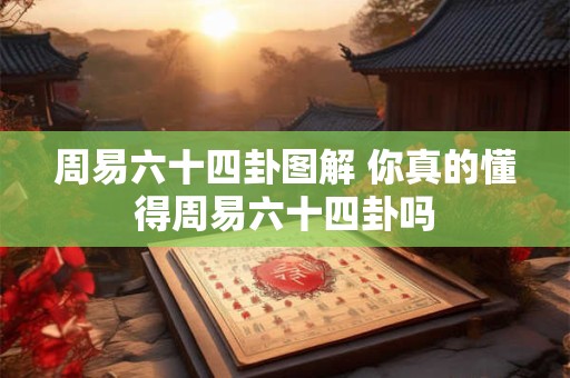 周易六十四卦图解 你真的懂得周易六十四卦吗