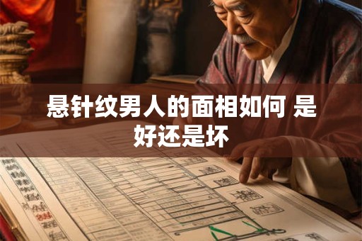 悬针纹男人的面相如何 是好还是坏