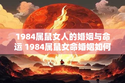 1984属鼠女人的婚姻与命运 1984属鼠女命婚姻如何
