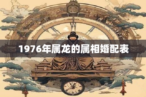 1976年属龙的属相婚配表