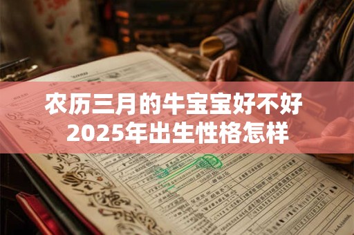 农历三月的牛宝宝好不好 2025年出生性格怎样