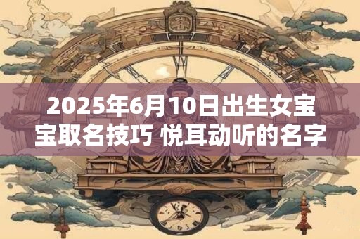 2025年6月10日出生女宝宝取名技巧 悦耳动听的名字