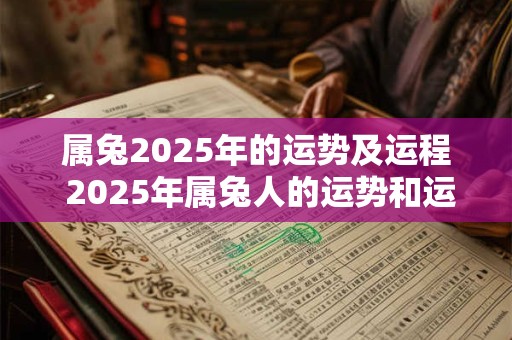 属兔2025年的运势及运程 2025年属兔人的运势和运程如何