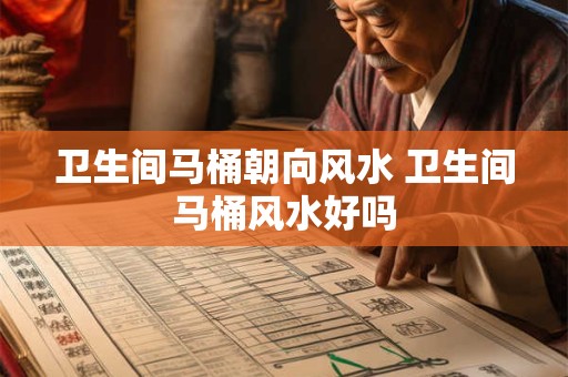 卫生间马桶朝向风水 卫生间马桶风水好吗
