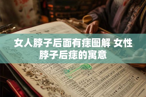 女人脖子后面有痣图解 女性脖子后痣的寓意