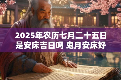 2025年农历七月二十五日是安床吉日吗 鬼月安床好不好