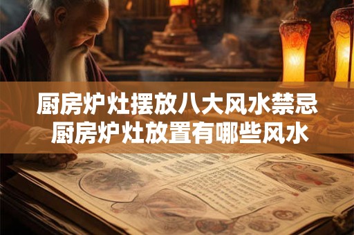 厨房炉灶摆放八大风水禁忌 厨房炉灶放置有哪些风水禁忌