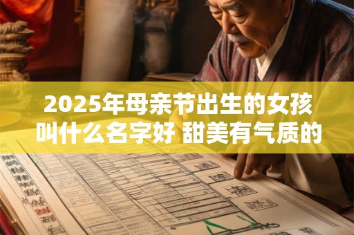 2025年母亲节出生的女孩叫什么名字好 甜美有气质的名字