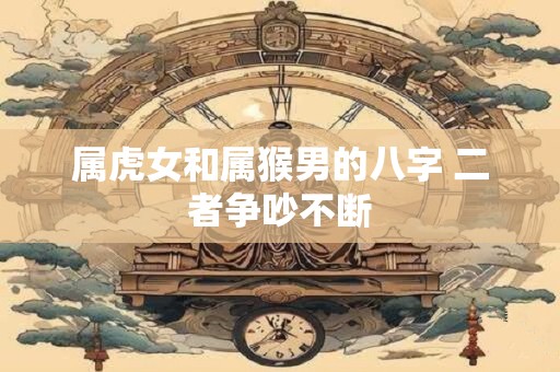 属虎女和属猴男的八字 二者争吵不断