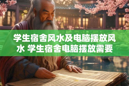 学生宿舍风水及电脑摆放风水 学生宿舍电脑摆放需要注意哪些风水