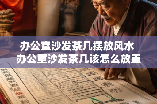 办公室沙发茶几摆放风水 办公室沙发茶几该怎么放置风水