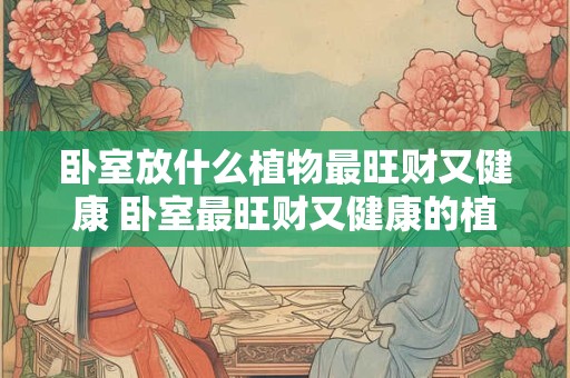 卧室放什么植物最旺财又健康 卧室最旺财又健康的植物