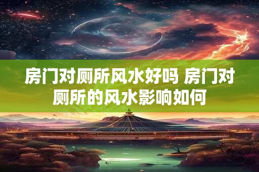 房门对厕所风水好吗 房门对厕所的风水影响如何